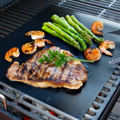 Non-Stick Pesado reutilizable de PTFE Multifunción Barbacoa Mat
