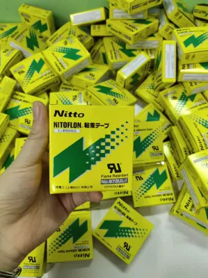 Paño de vidrio Nitto 973UL recubierto con cinta adhesiva de silicona PTFE Para máquina de embalaje