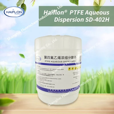 SD-402h dispersión acuosa de PTFE para la impregnación multicapa de fibra de vidrio, embalaje tejido