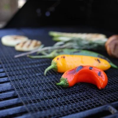 Tejido de fibra de vidrio PTFE para parrilla de barbacoa Conjunto de hojas