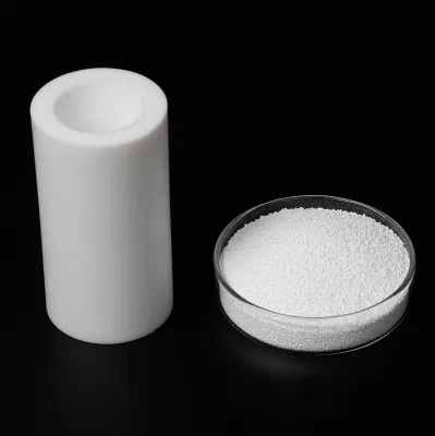 El PTFE granular se utiliza para juntas para sellar el teflón