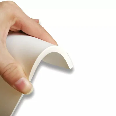 Hoja de PTFE flexible y suave. Hoja de juntas de PTFE expandido. Hoja de juntas de PTFE eptfe. Junta de espiral.