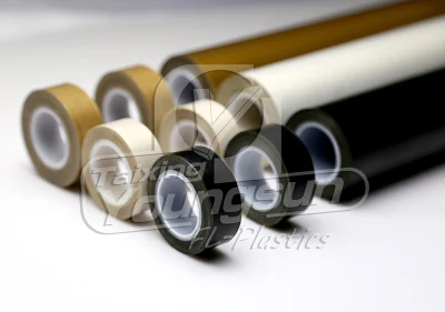Cinta adhesiva de tela de vidrio de PTFE resistente al calor para el sellado de bolsas Máquina
