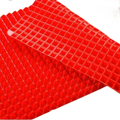 Fábrica de silicona antiadherente FDA/LFGB Grill Mat Safe para hornear alimentos Juego de alfombrillas