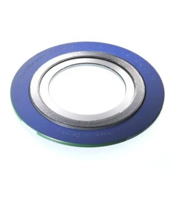 Clase de ANSI 150lbs 300lb 600lb 900lb 1500lbs DIN PN6/PN10/PN16 GOST / JIS Amarillo Acero al carbono con PTFE teflon espiral de la junta de la Herida