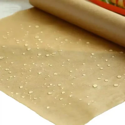 Papel de pergamino estanco recubierto de silicio resistente al agua y a la grasa
