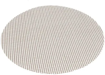 Herramientas para barbacoa Round BBQ Non-Stick Heat Resistant Mesh Grill BBQ Estera
