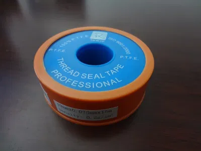 Sello de rosca de fábrica cinta de cinta de unión amarilla PTFE con ISO para tubería
