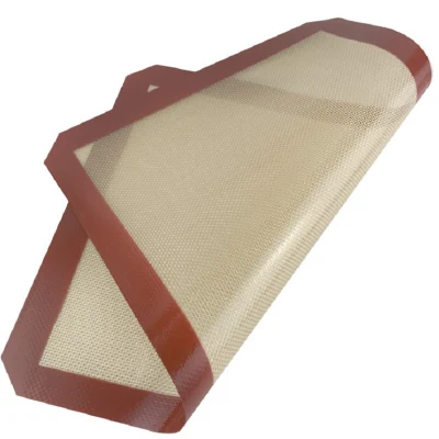 Comercio al por mayor de silicona extra grande para hornear pasteles alfombrilla para microondas