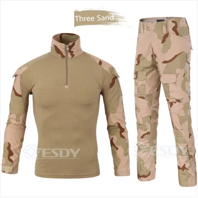 Nuevo diseño de camuflaje digital uniforme táctico