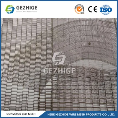 Transportador de cinta de PTFE Gezhige correas de sellado de mallas recubiertas de PTFE perfecta de Kevlar