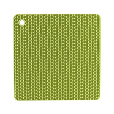 Alfombrilla de panal de silicona Placemat cuadrada almohadilla de aislamiento térmico Horno antical Mat Esg15677