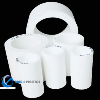 Vástago de PTFE de diámetro 400mm llenaron la varilla de Teflón de carbono para la Junta de hoja de PTFE expandido PTFE para la Junta para tubo de casquillo