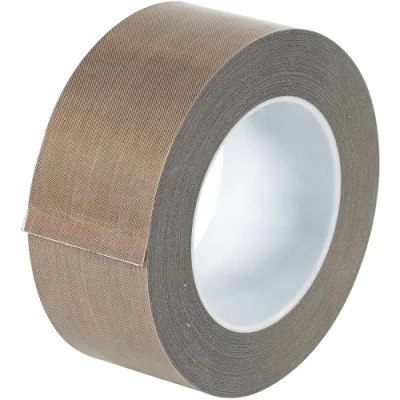 Telas de fibra de vidrio, tela de alta temperatura el calor de PTFE Junta Cinta de vidrio