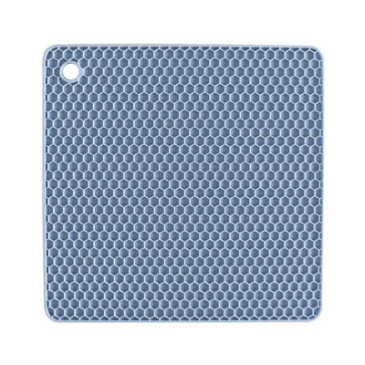 Alfombrilla de panal de silicona Placemat cuadrada almohadilla de aislamiento térmico Horno antical Mat Esg15677