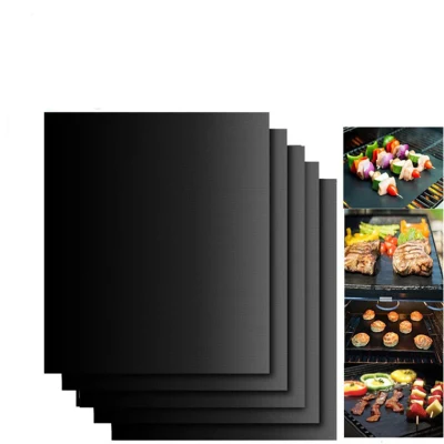 Personalización disponible Non-Stick Fiberglass Grill Mat