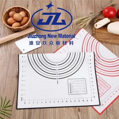  El 20% de descuento Non-Slip alfombrilla de pasta de silicona de tamaño extra grande con las mediciones de silicona para hornear Contador de alfombra, alfombra, alfombra de rodadura de la masa, la camisa del horno, Fondant Tarta/Corteza Mat