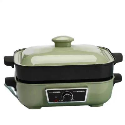 Venta en caliente Multi función de hornear Pan Homehold BBQ Pan no Bandeja de parrilla Eletirc de revestimiento de palillo