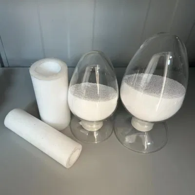 El PTFE granular se utiliza para juntas para sellar el teflón