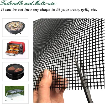 Tejido de fibra de vidrio PTFE para parrilla de barbacoa Conjunto de hojas