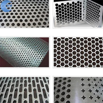 Hoja perforada inoxidable Gráficas de Carbón de Carbón de Carbón de Carbón perforado Bandeja de carbón de charro Rejillas hojas perforadas Metal Acero inoxidable malla perforada de chapa perforada