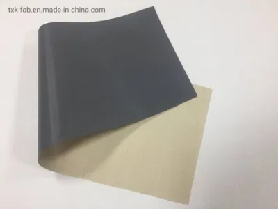 Alta resistencia al calor de un lado el tejido de fibra de vidrio recubiertas de PTFE para soldadura de Manta