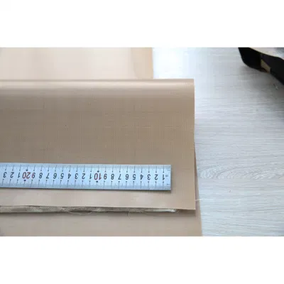 China Factory tejido laminado tela de fibra de vidrio recubierta de PTFE
