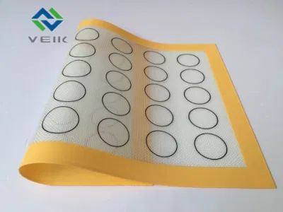 Alfombrilla de silicona resistente al calor antiadherente rectangular
