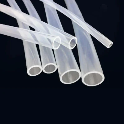 PFA transparente de alta calidad tubo de plástico flexible PTFE FEP Tubo