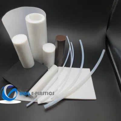 Vástago de PTFE virgen pura Varilla de plástico de la barra de Teflón de plástico suave