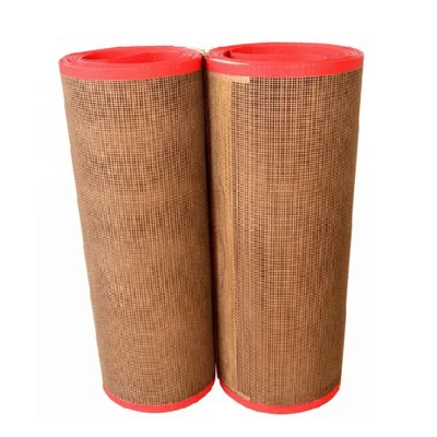 Un buen rendimiento precio competitivo de PTFE de Kevlar de malla abierta de cinta transportadora