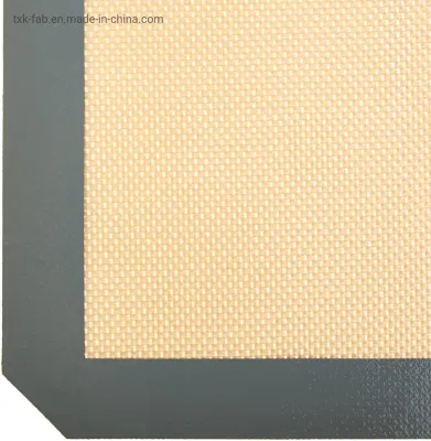 Logotipo personalizado Foodgrade de fibra de vidrio para hornear pasteles de silicona para la cocina Mat