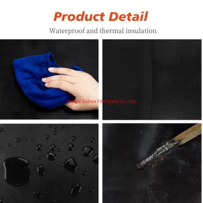 Amazon Barbeque 2 capas parrilla a prueba de fuego Mat silicio para cubierta