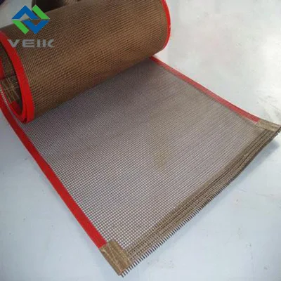 No Stick PTFE Alta Temperatura Malla abierta que la correa transportadora para máquina de impresión Rotativa