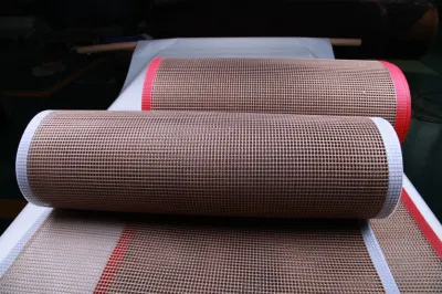  No Stick PTFE Alta Temperatura Malla abierta que la correa transportadora para máquina de impresión Rotativa