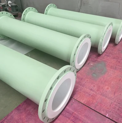 Recubierto de PTFE accesorios de tubería con un precio competitivo revestidos de PTFE Tubo de carrete de acero inoxidable