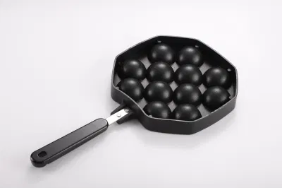 Pulpo Bolas Bandeja de hornear Inicio máquina antiadherente/Equipo de cocina Tipo Gas Molde de pan Takoyaki