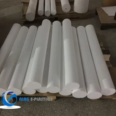 Vástago de PTFE de diámetro 400mm llenaron la varilla de Teflón de carbono para la Junta de hoja de PTFE expandido PTFE para la Junta para tubo de casquillo