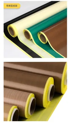 Cinta de tela de vidrio Teflating cinta adhesiva impermeable de fibra de vidrio recubierta de PTFE