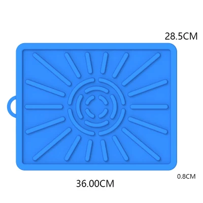 Herramienta de silicona Mat Parrilla Cocina alfombras secado plato