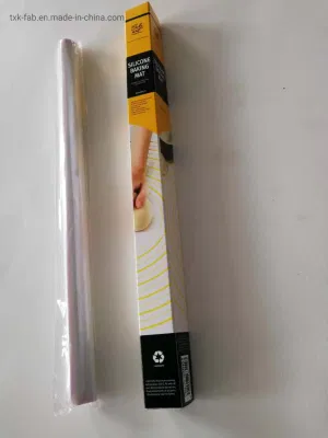 La pastelería de silicona de fibra de vidrio ecológica alfombrilla para el par de pastas