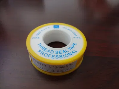Venta en caliente Eco-friendly 100% de PTFE virgen cinta de sellado de rosca de teflón