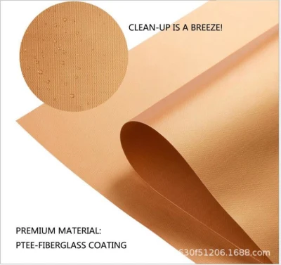 Non Stick Kitchen Ware BBQ Grill Mat BBQ Mat PTFE Parrilla de barbacoa Mat Cooking