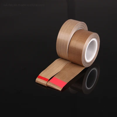Temperatura alta de fibra de vidrio recubiertas de PTFE para rollo de cinta autoadhesiva