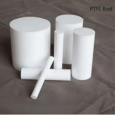 Varilla de PTFE puro 100% resistente a la corrosión y a altas temperaturas para Venta