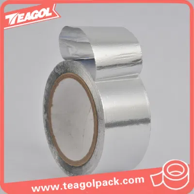  Adhesivo acrílico conducto ignífugos resistentes al calor de la cinta de aluminio
