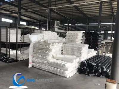 Barras redondas antiestáticas de Delrin de acetal PA6 PU PVC PTFE Varilla POM C de nylon HDPE