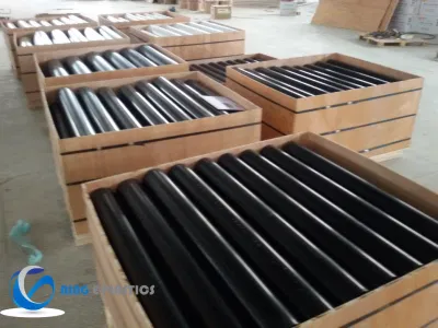 Barras redondas antiestáticas de Delrin de acetal PA6 PU PVC PTFE Varilla POM C de nylon HDPE