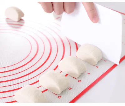 Mateo Non-Stick alfombrilla para hornear pasteles de silicona con la medición - Masa Fondant amasar Mat, alfombrilla para el mostrador, la pasta gruesa estera de rodadura Wbb 17248