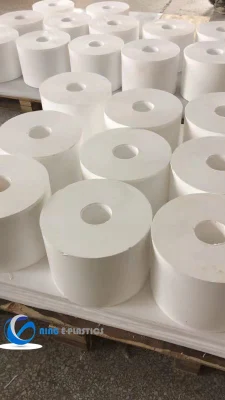 Tubos/tuberías extruidos de PTFE/moldeados/prensados de teflón